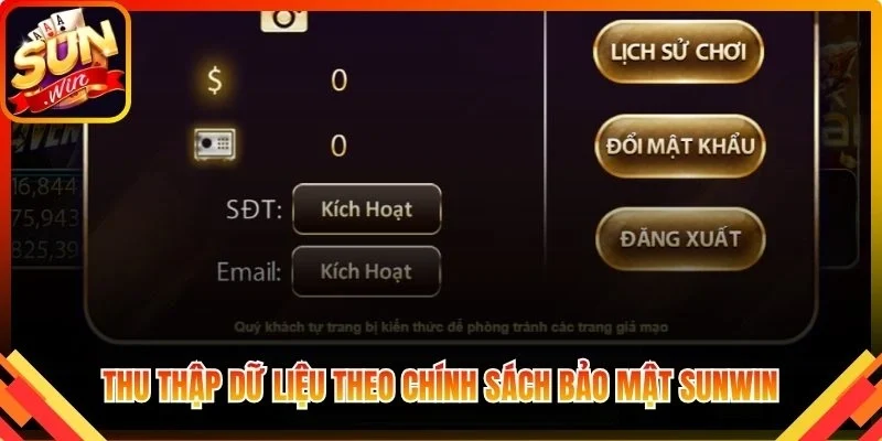 Thu thập dữ liệu minh bạch theo chính sách bảo mật Sunwin