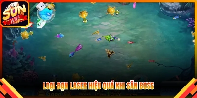 Loại đạn laser hiệu quả khi săn boss trong game