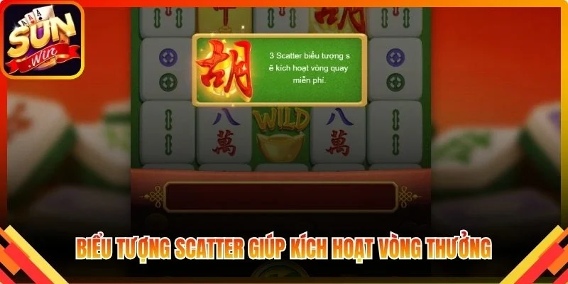 Biểu tượng Scatter giúp kích hoạt vòng thưởng