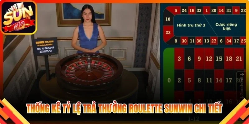 Thống kê tỷ lệ trả thưởng Roulette Sunwin chi tiết