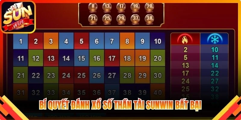 Bí quyết đánh xổ số Thần Tài Sunwin bất bại với cược thủ